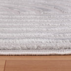 OIA - Tapis moderne à motif géométrique et nuances ton sur ton - OIA1112SIL