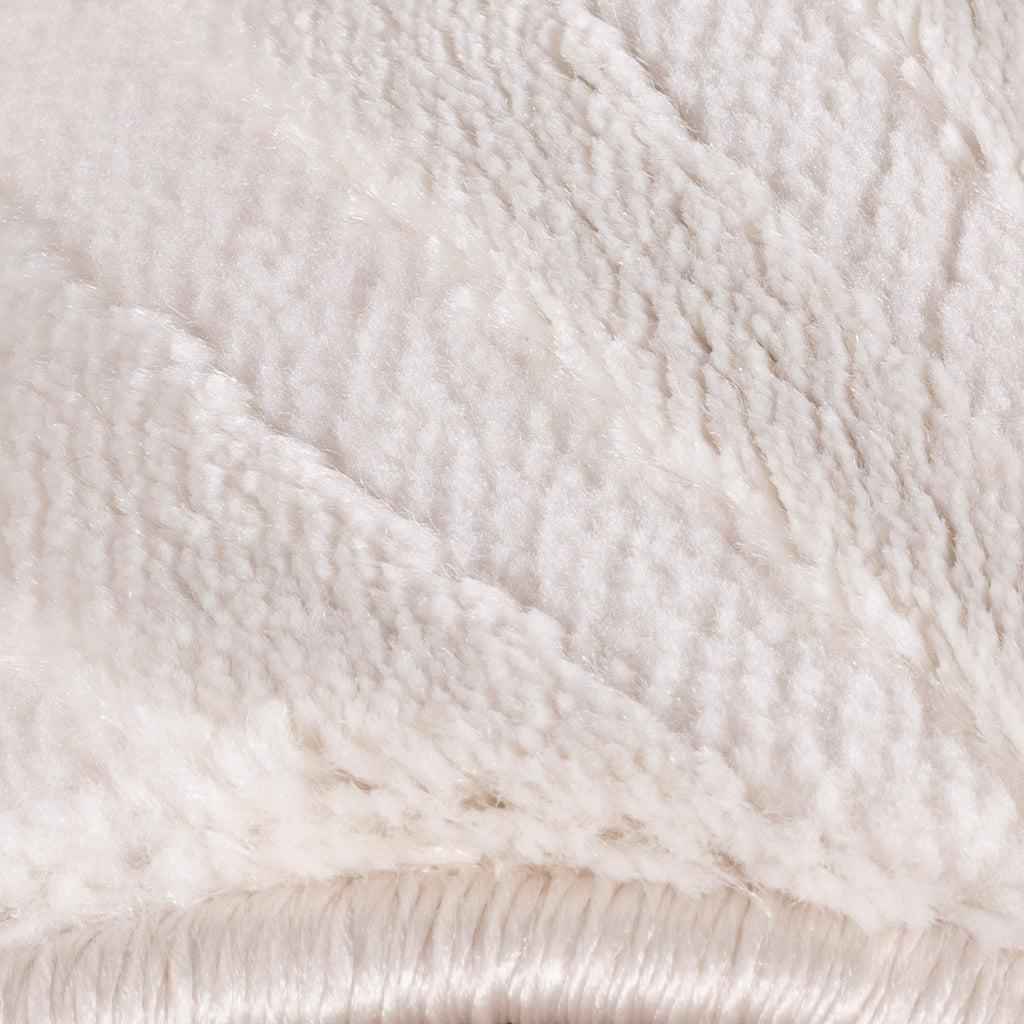 OIA - Tapis moderne à motif géométrique et nuances ton sur ton - OIA1113CRE