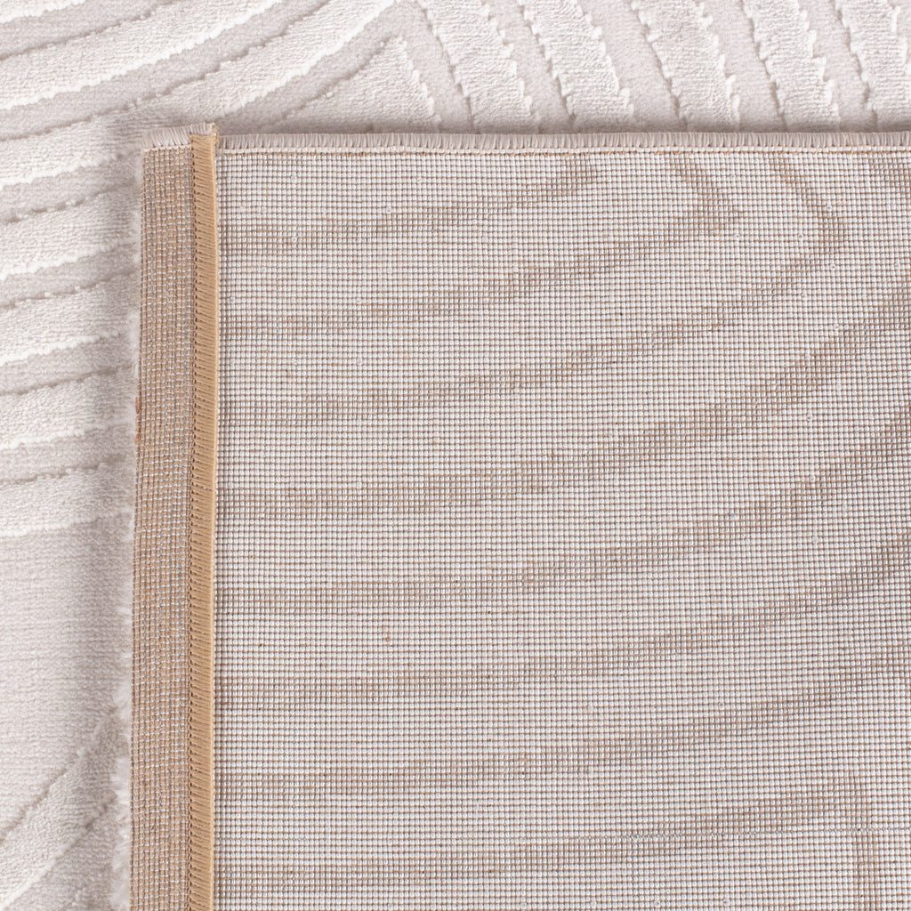 OIA - Tapis moderne à motif géométrique et nuances ton sur ton - OIA1113CRE