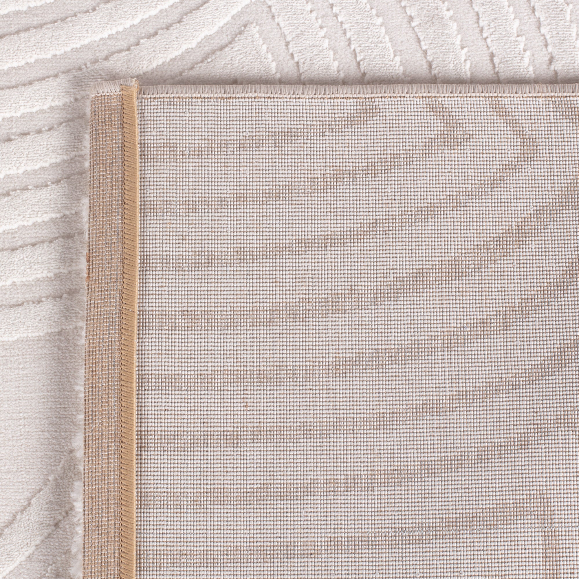 OIA - Tapis moderne à motif géométrique et nuances ton sur ton - OIA1113CRE