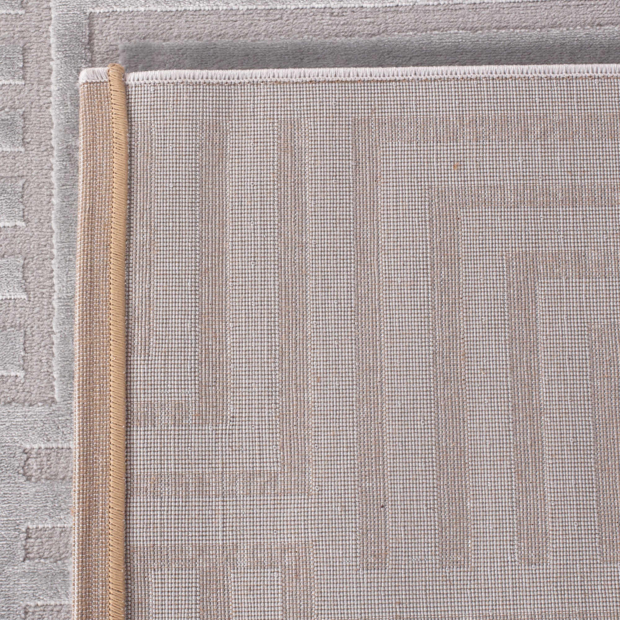OIA - Tapis moderne à motif géométrique et nuances ton sur ton - OIA1114SIL