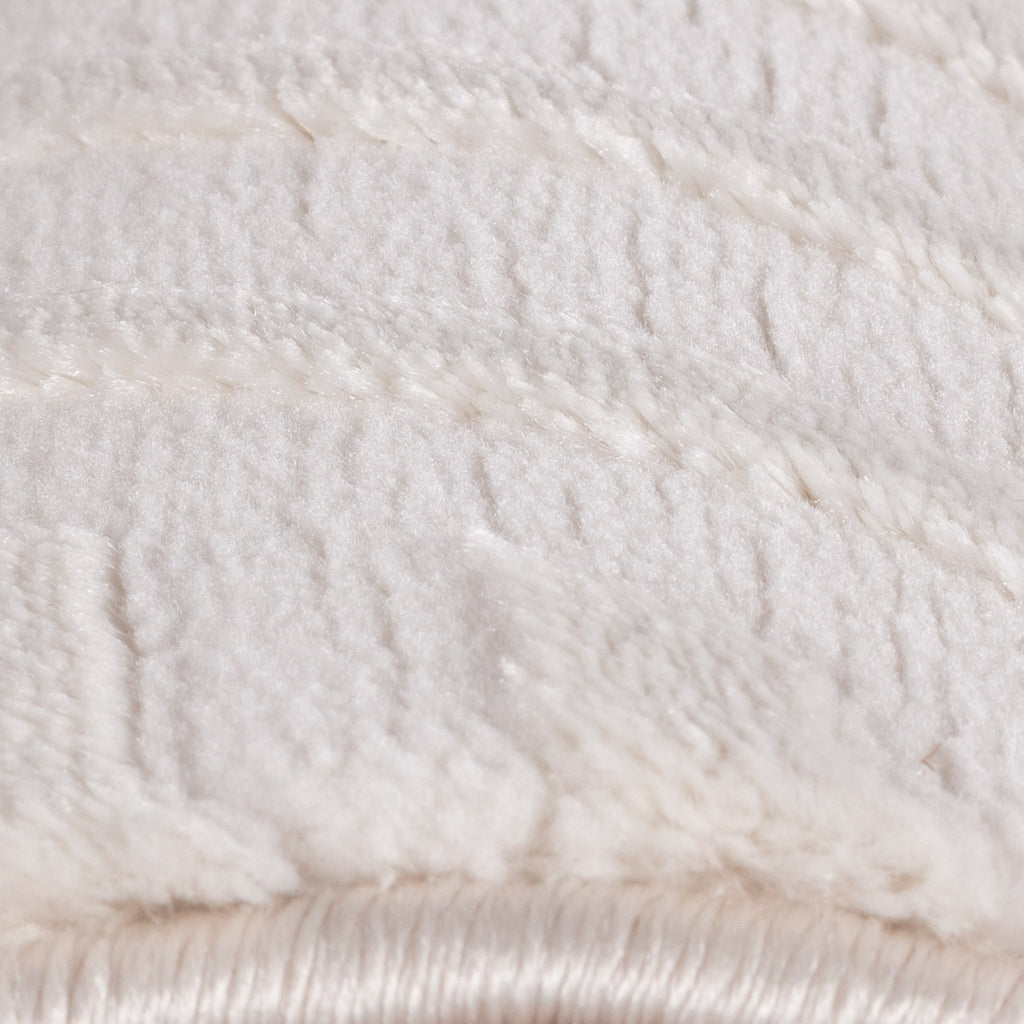 OIA - Tapis moderne à motif géométrique et nuances ton sur ton - OIA1115CRE