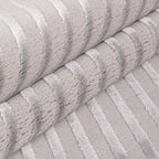 OIA - Tapis moderne à motif géométrique et nuances ton sur ton - OIA1115SIL