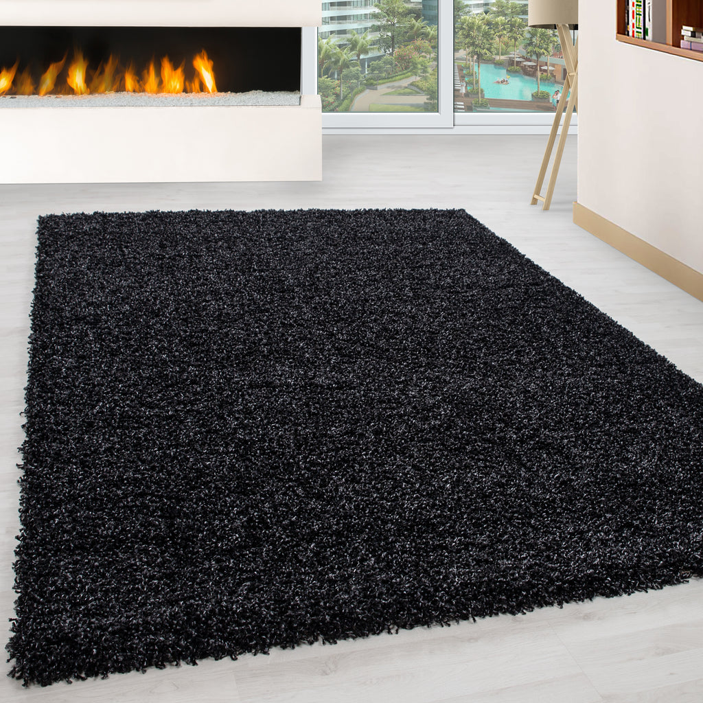 OTTAWA - Tapis Shaggy Uni - OTT1500ANT