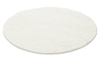 OTTAWA - Tapis Shaggy Uni Rond - OTT1500CRE