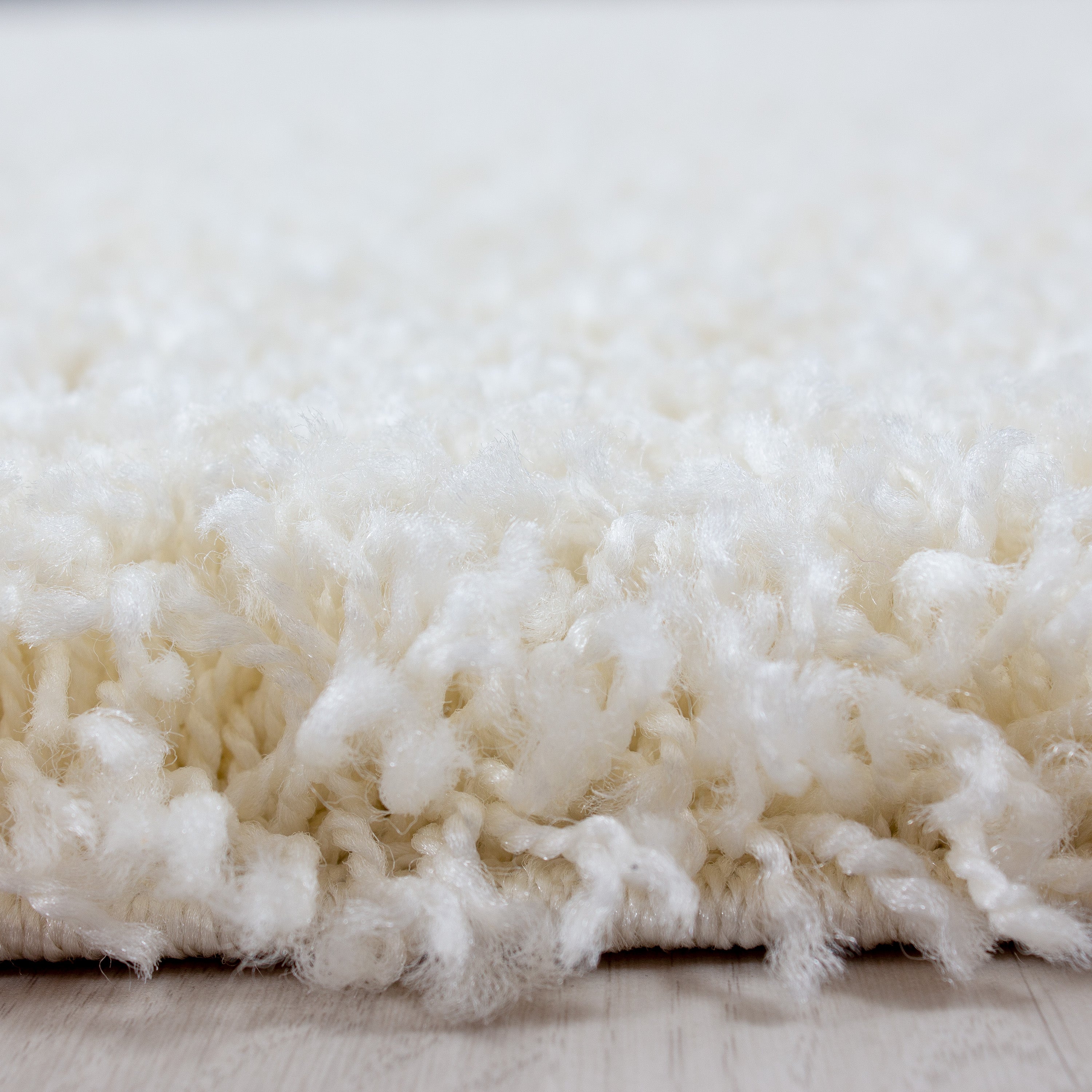 OTTAWA - Tapis Shaggy Uni Rond - OTT1500CRE