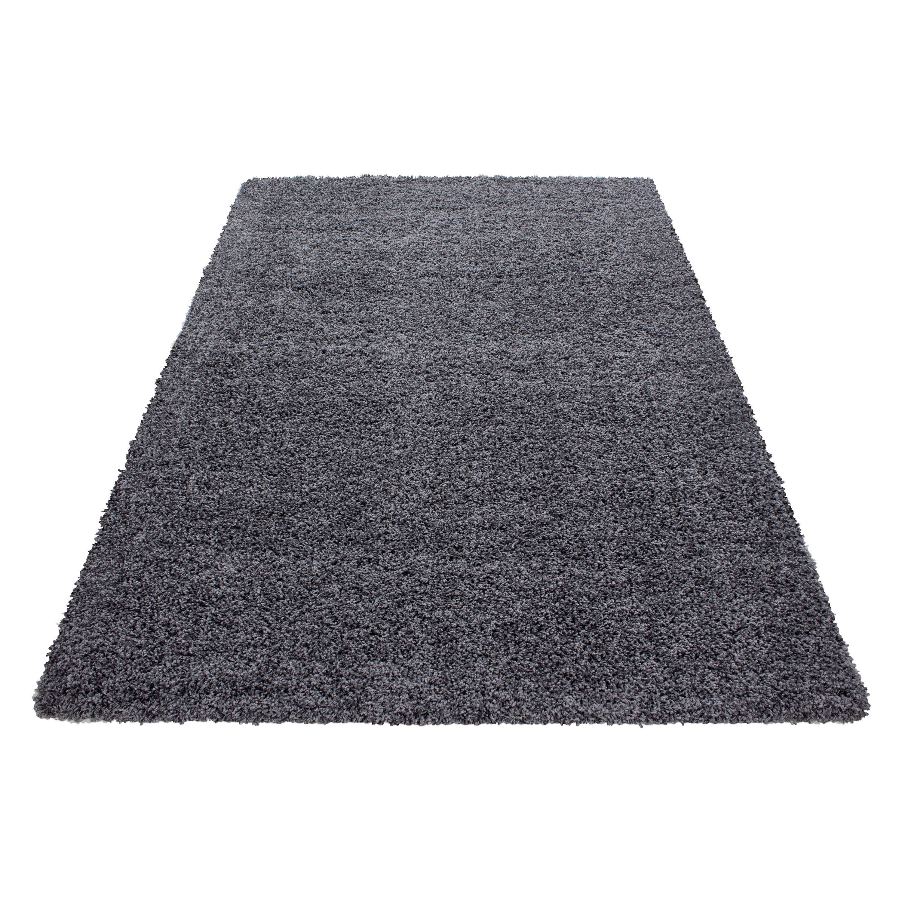 OTTAWA - Tapis Shaggy Uni - OTT1500GRI