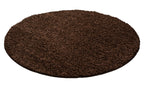 OTTAWA - Tapis Shaggy Uni Rond - OTT1500MAR