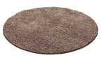 OTTAWA - Tapis Shaggy Uni Rond - OTT1500MOK