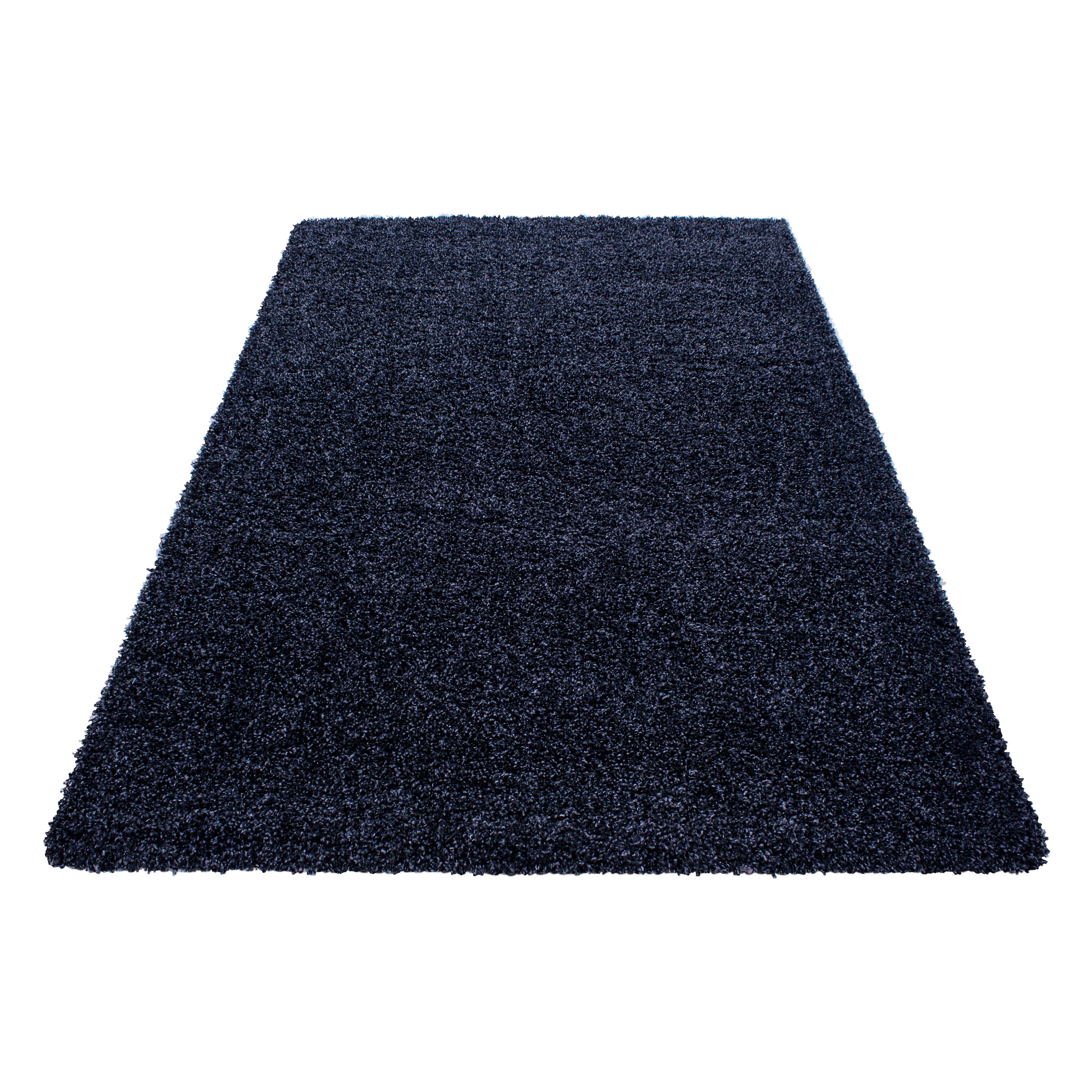 OTTAWA - Tapis Shaggy Uni - OTT1500NAV