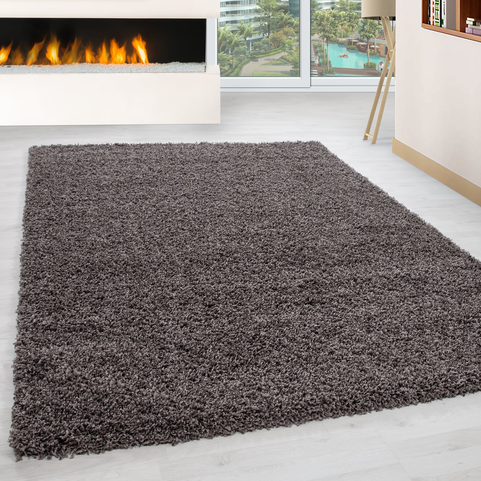 OTTAWA - Tapis Shaggy Uni - OTT1500TAU