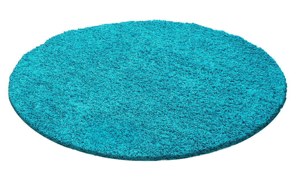 OTTAWA - Tapis Shaggy Uni Rond - OTT1500TUR