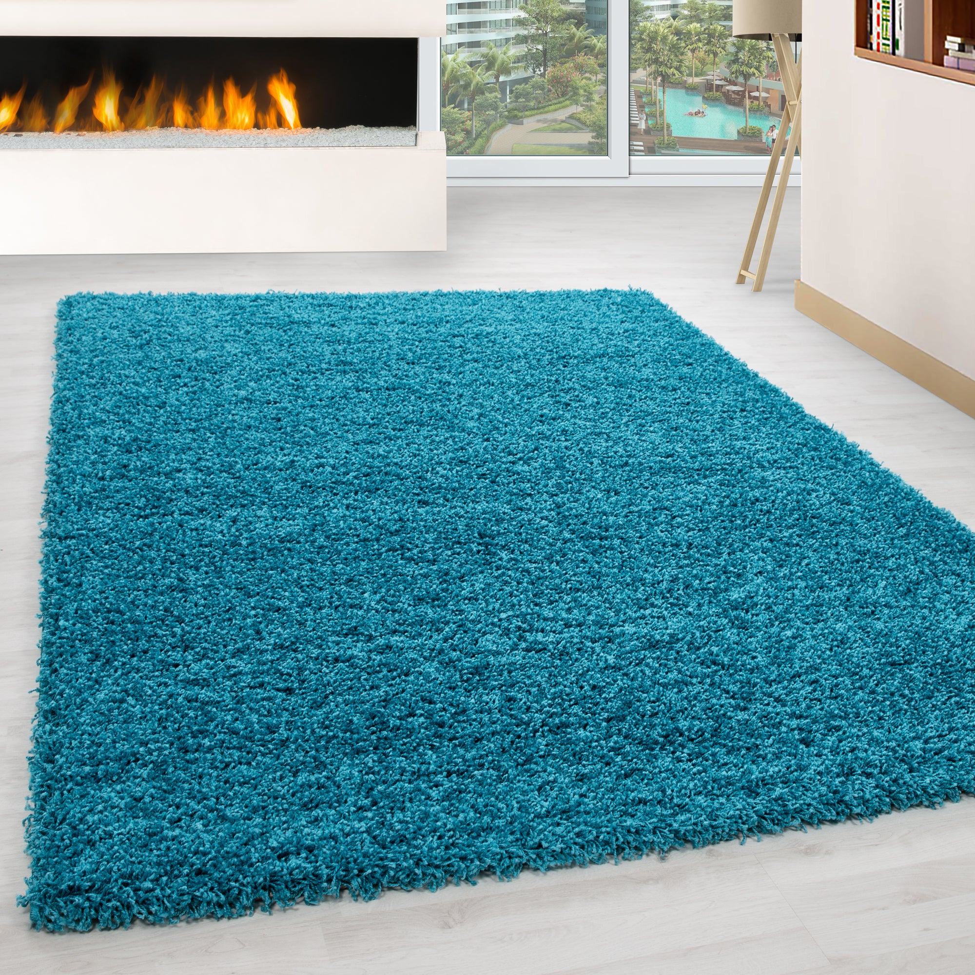 OTTAWA - Tapis Shaggy Uni - OTT1500TUR