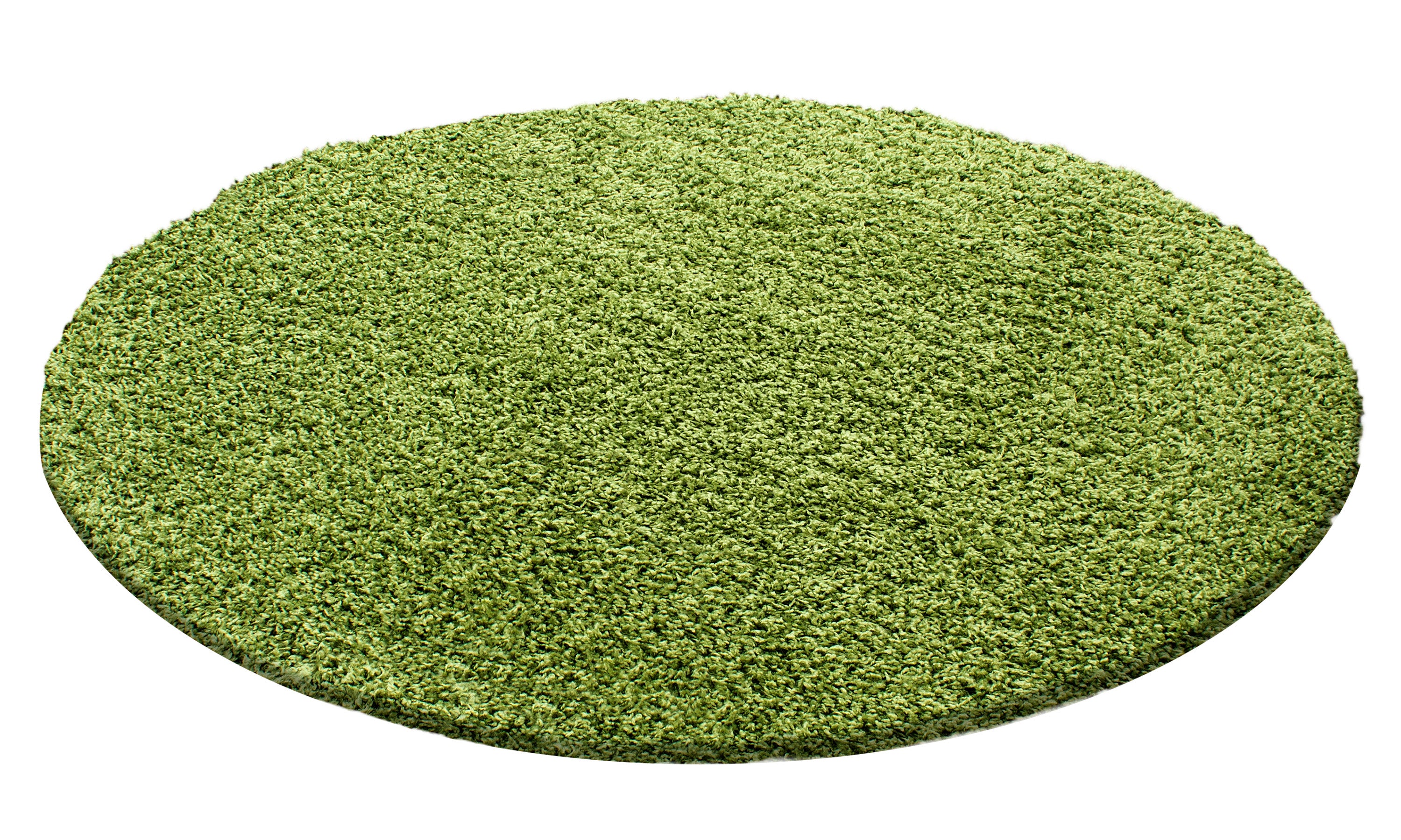 OTTAWA - Tapis Shaggy Uni Rond - OTT1500VER