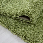 OTTAWA - Tapis Shaggy Uni Rond - OTT1500VER