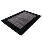 OTTA - Tapis Shaggy à motif Cadre - OTT1503ANT