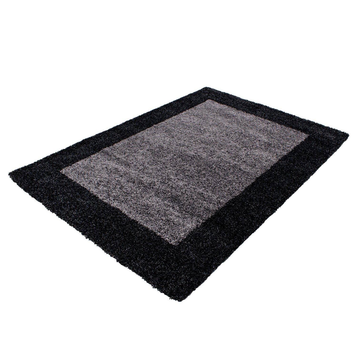 OTTA - Tapis Shaggy à motif Cadre - OTT1503ANT