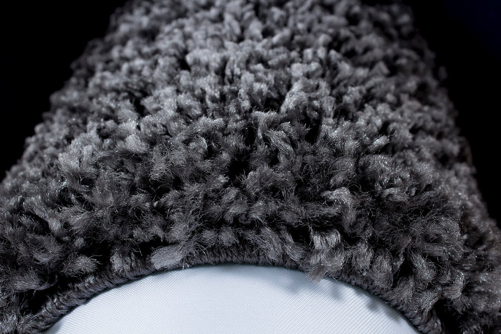 OTTA - Tapis Shaggy à motif Cadre - OTT1503GRI