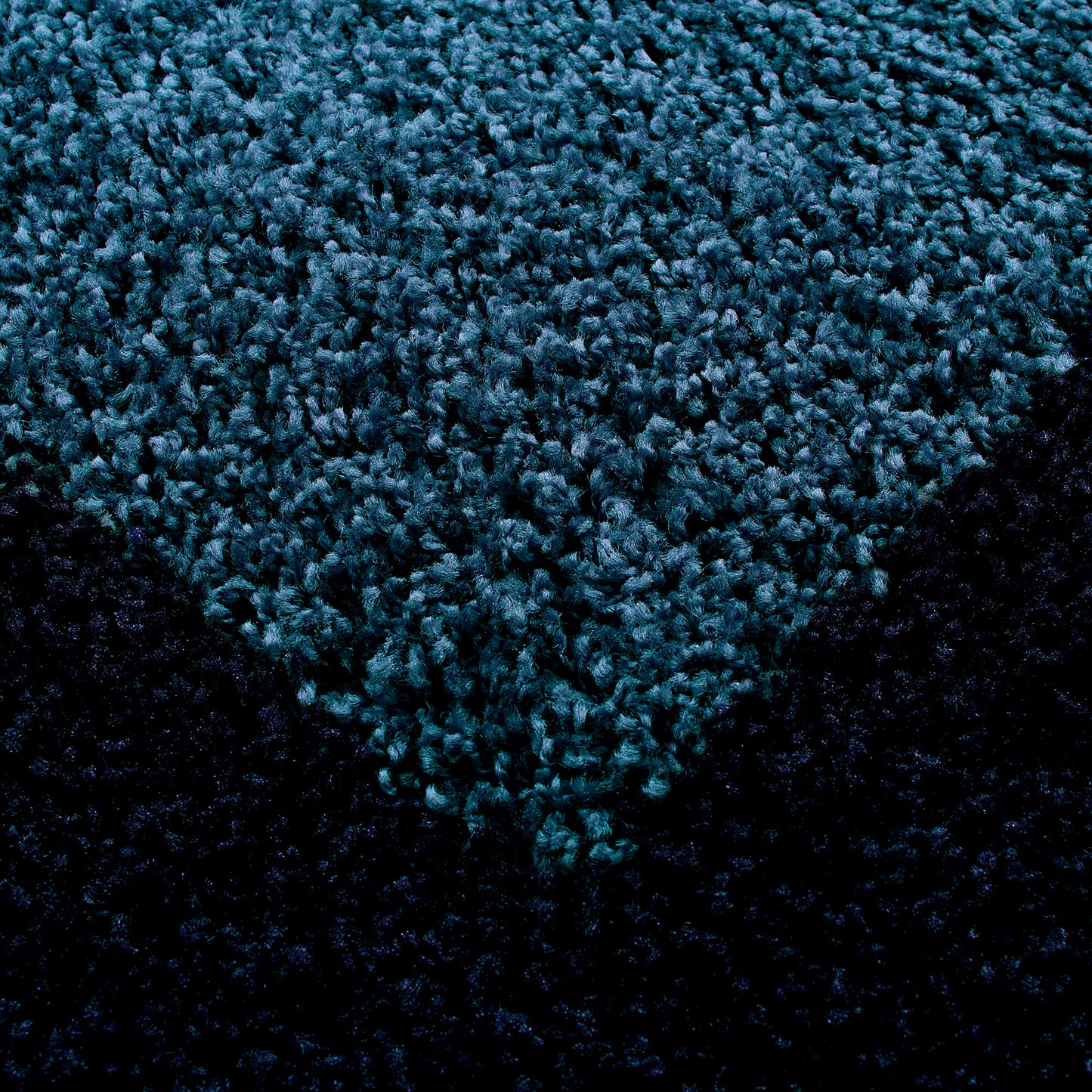 OTTA - Tapis Shaggy à motif Cadre - OTT1503NAV