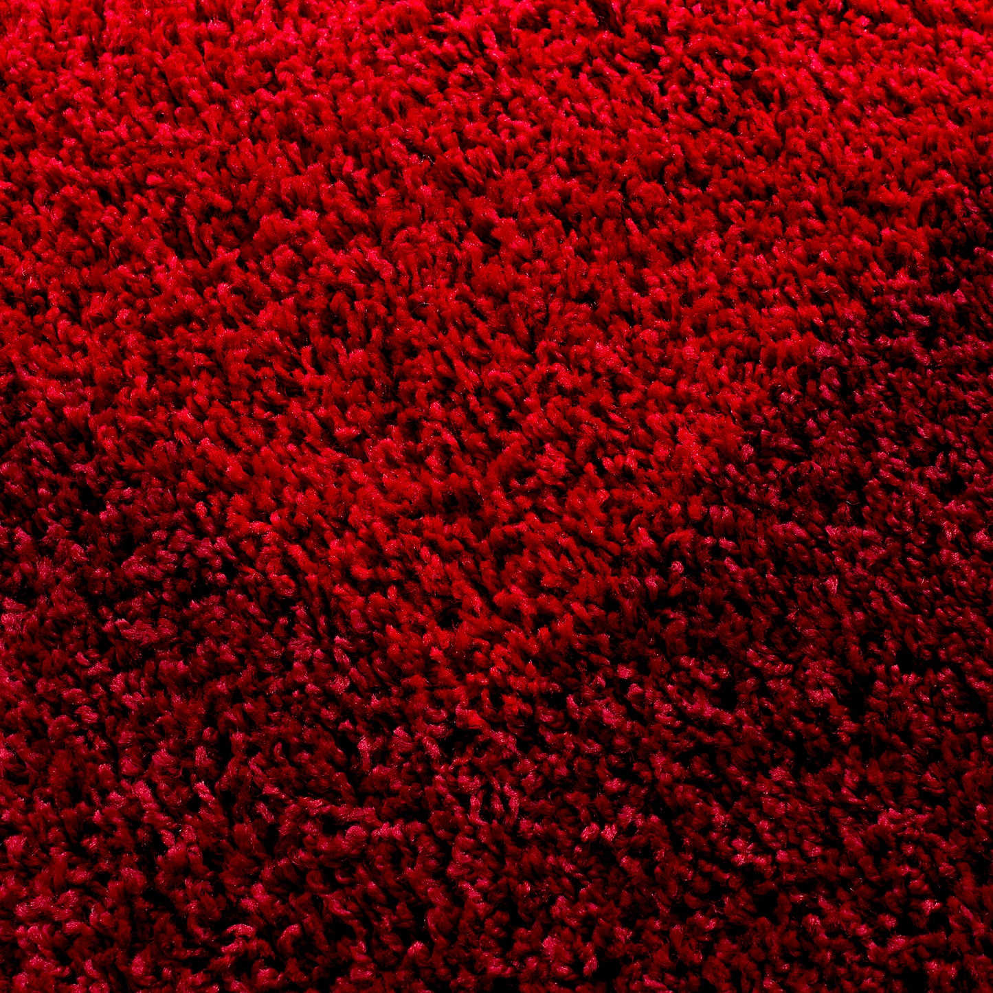 OTTA - Tapis Shaggy rond à motif Cadre - OTT1503ROU
