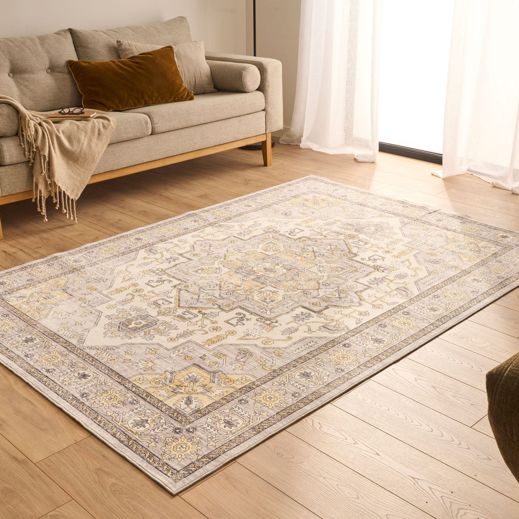 Tapis vintage - Jaune - Collection Ottoman OTTOMAN