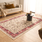 Tapis salon vintage - Beige - Collection Ottoman OTTOMAN