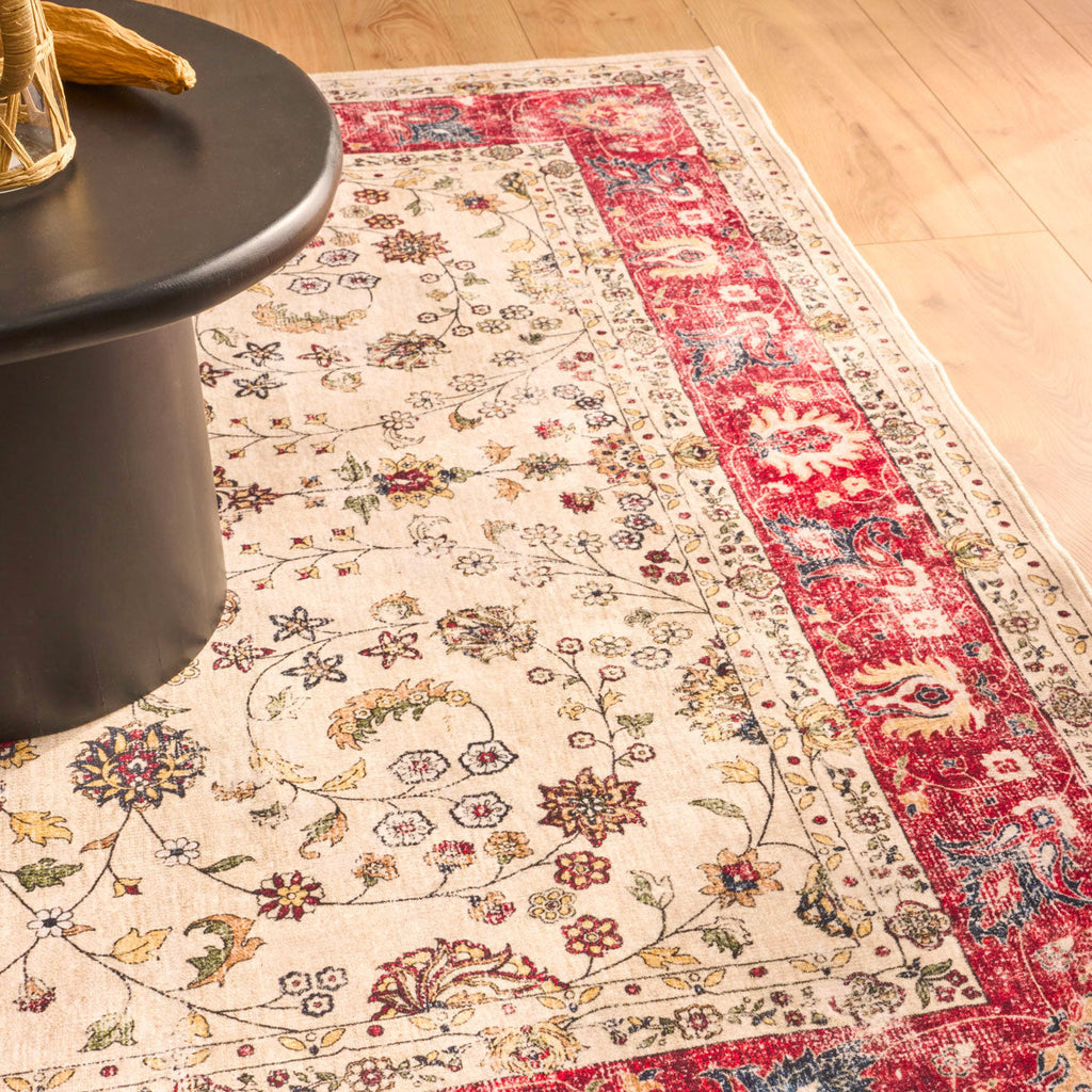 Tapis salon vintage - Beige - Collection Ottoman OTTOMAN