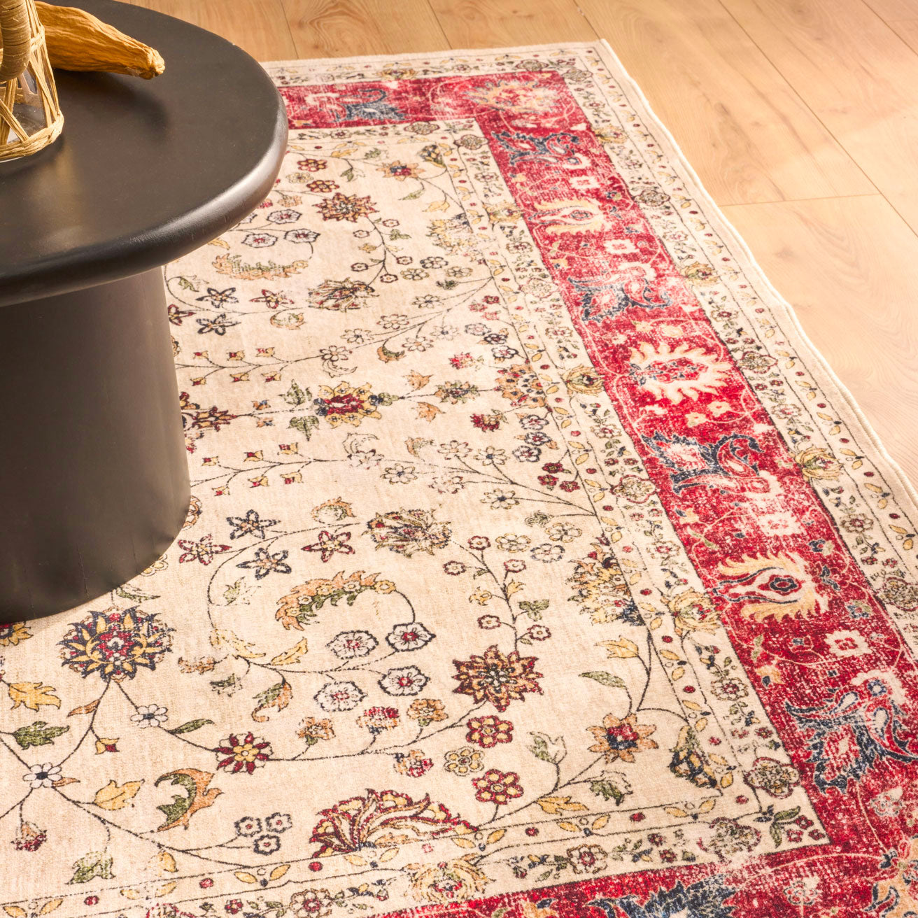 Tapis salon vintage - Beige - Collection Ottoman OTTOMAN