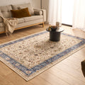 Tapis salon vintage - Bleu - Collection Ottoman OTTOMAN