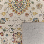 Tapis salon vintage - Bleu - Collection Ottoman OTTOMAN