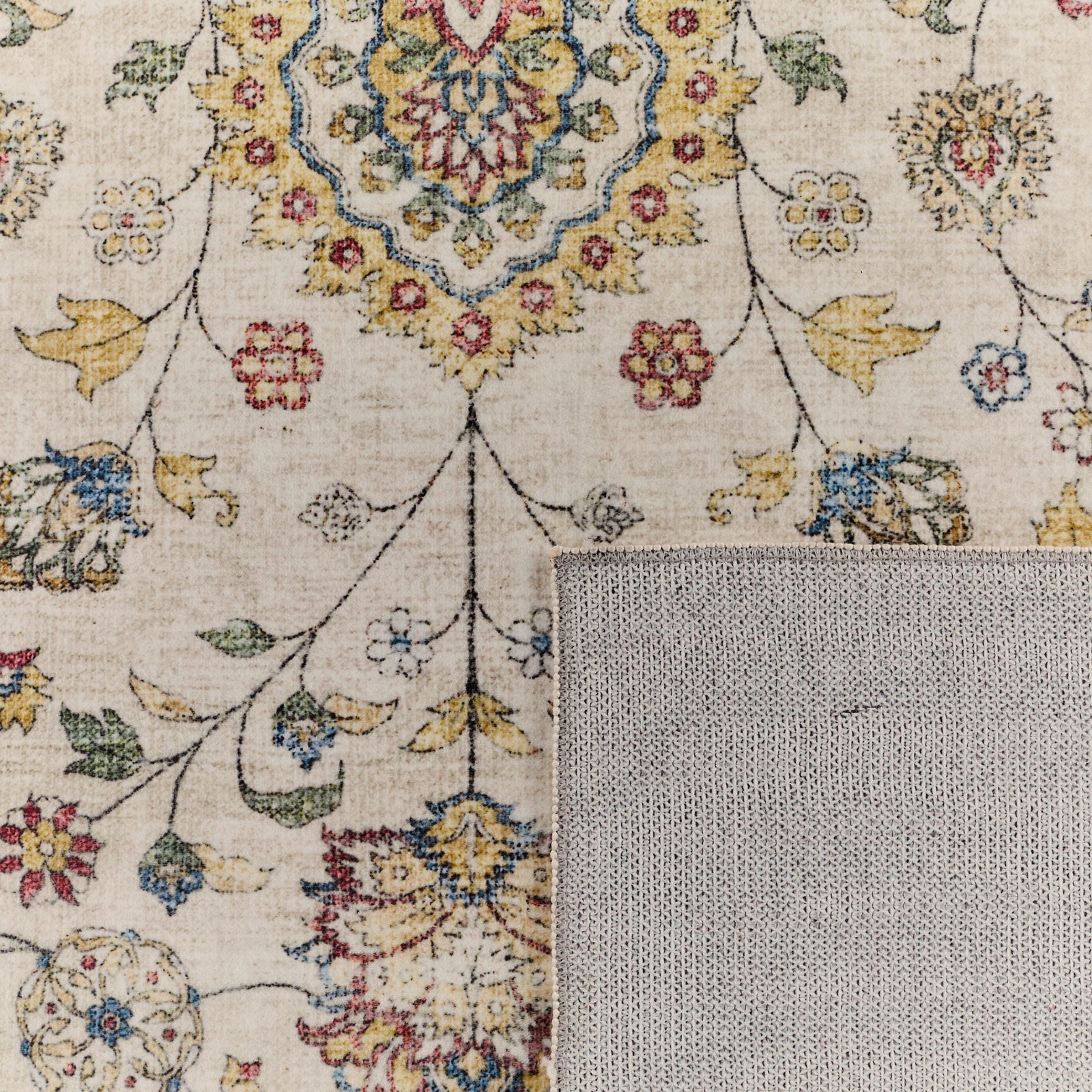 Tapis salon vintage - Bleu - Collection Ottoman OTTOMAN