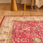 Tapis salon vintage - Rouge - Collection Ottoman OTTOMAN