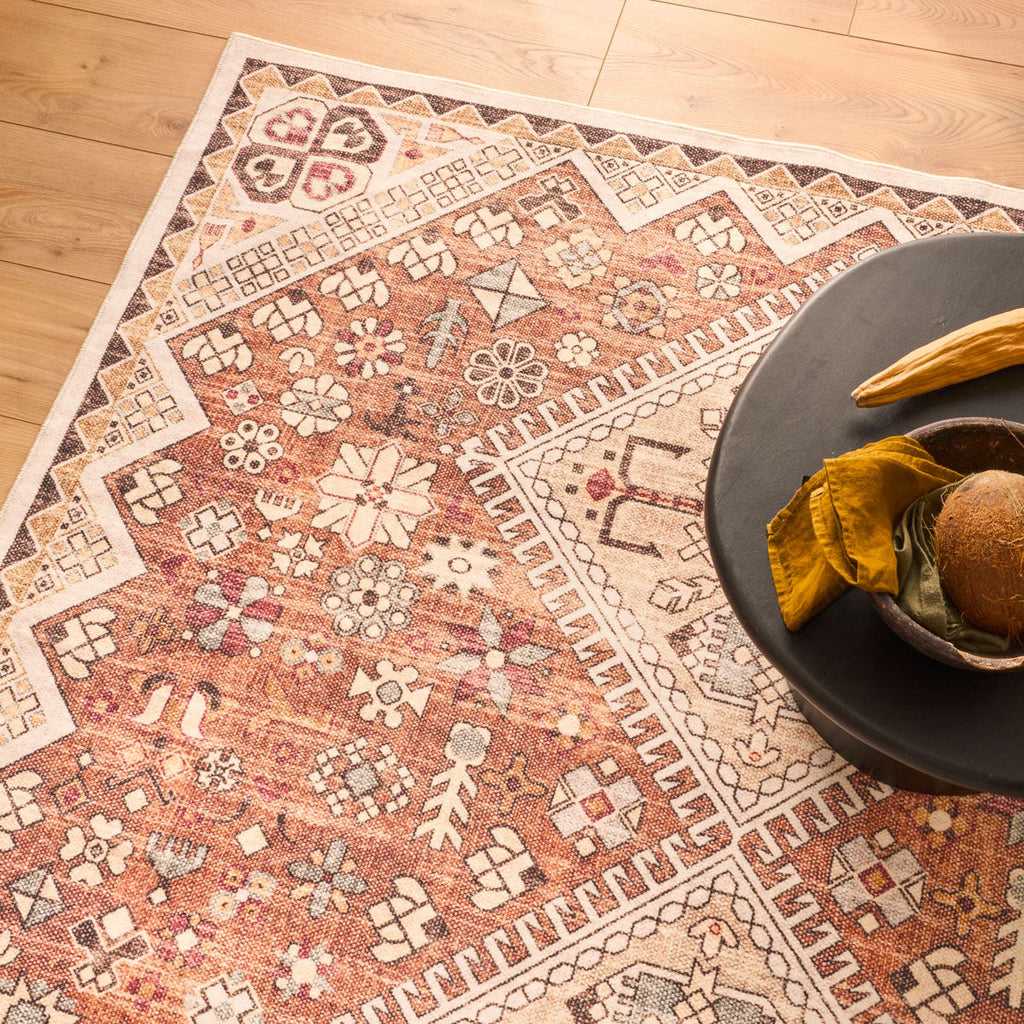 Tapis à motifs traditionnels - Beige - Collection Ottoman OTTOMAN