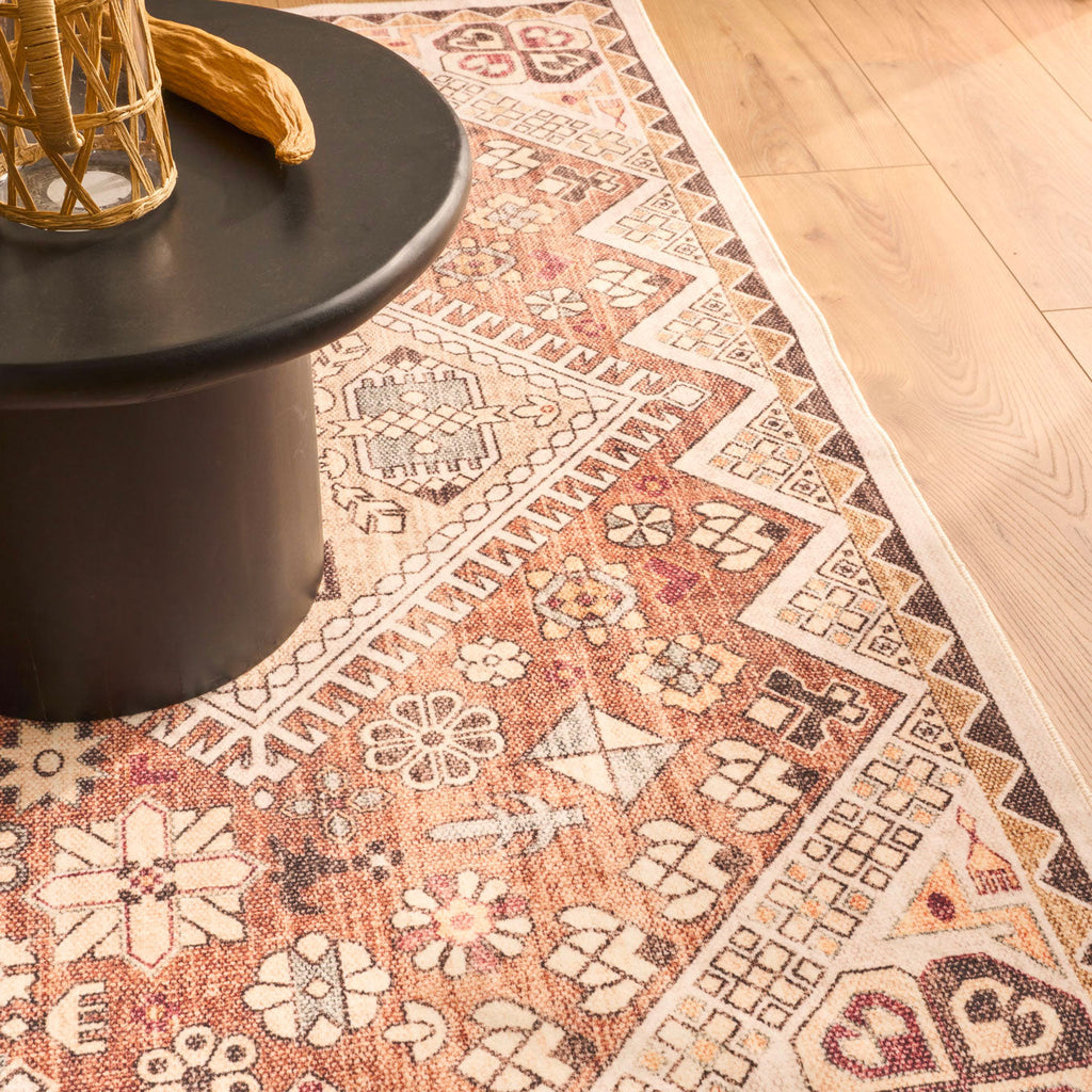 Tapis à motifs traditionnels - Beige - Collection Ottoman OTTOMAN