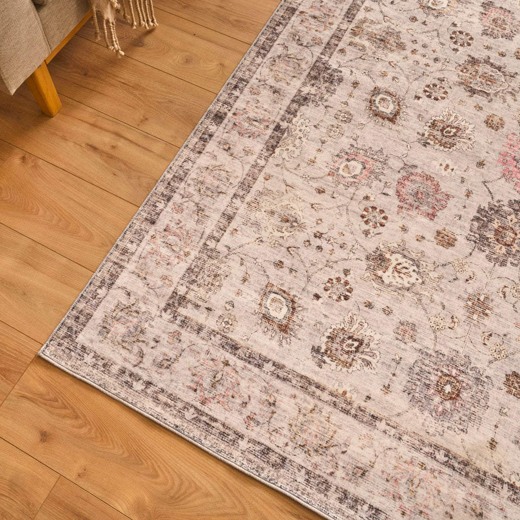 Tapis à motifs traditionnels - Gris - Collection Ottoman OTTOMAN