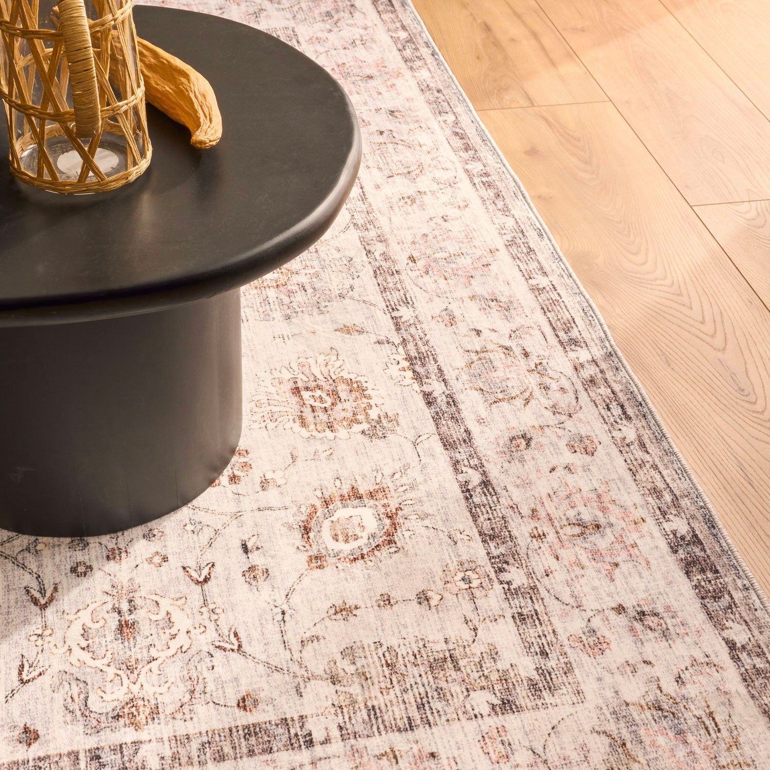 Tapis à motifs traditionnels - Gris - Collection Ottoman OTTOMAN