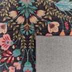 Tapis à motifs traditionnels - Noir - Collection Ottoman OTTOMAN
