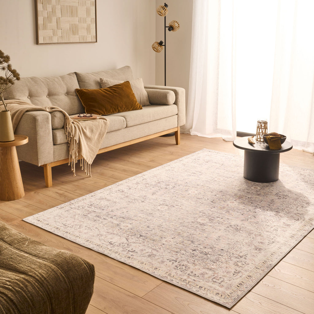 Tapis d’intérieur vintage - Gris - Collection Ottoman OTTOMAN