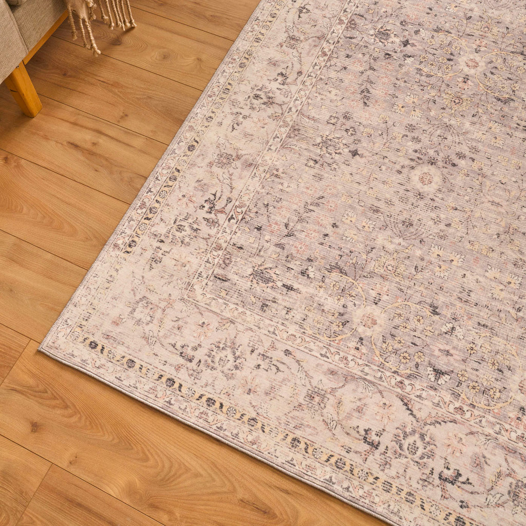 Tapis d’intérieur vintage - Gris - Collection Ottoman OTTOMAN