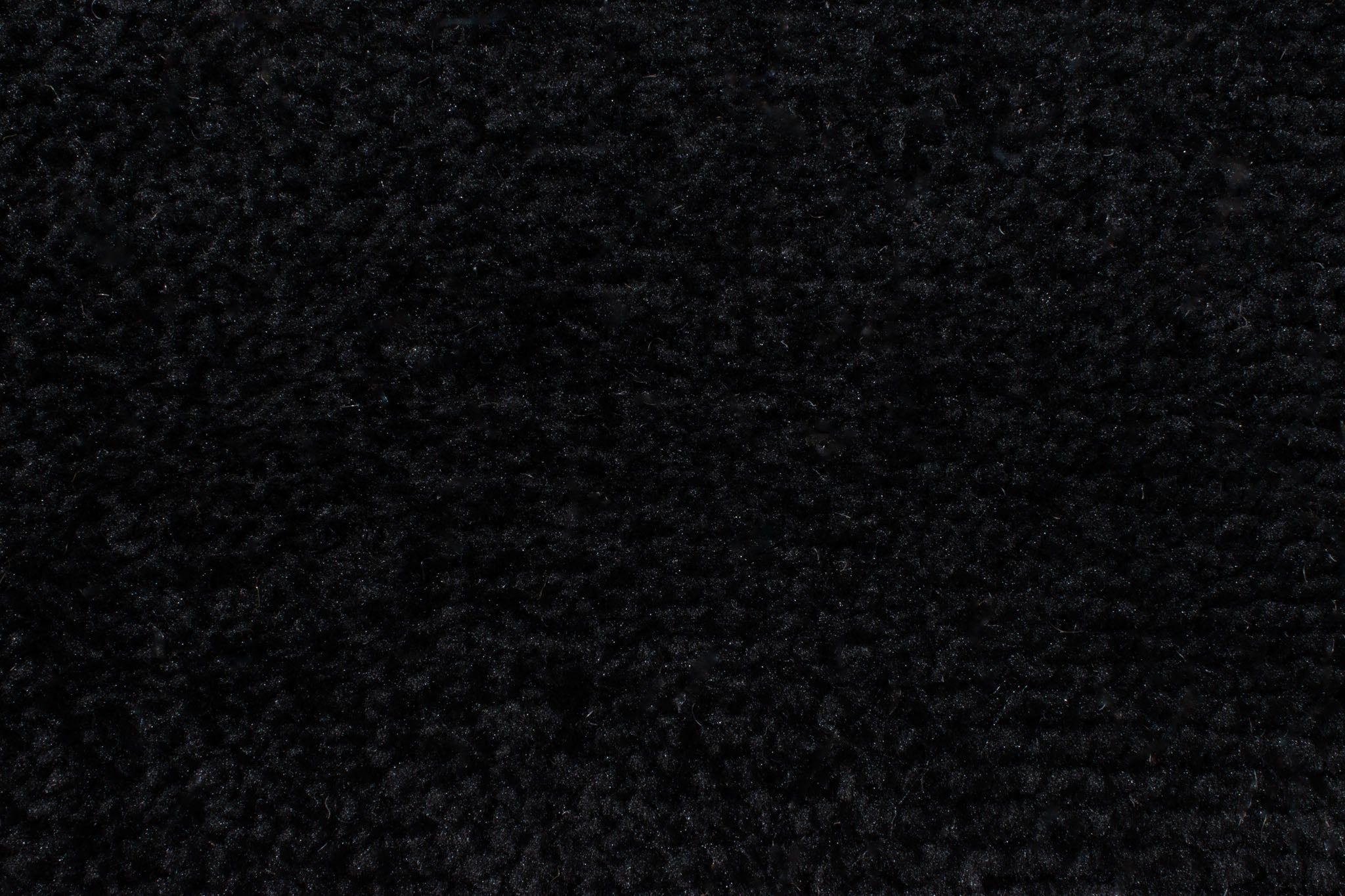 Tapis naturel avec motif en relief noir : PAL9489NOI PALMA