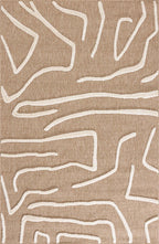 Tapis en aspect jute - Palma - Motif géométrique PALMA