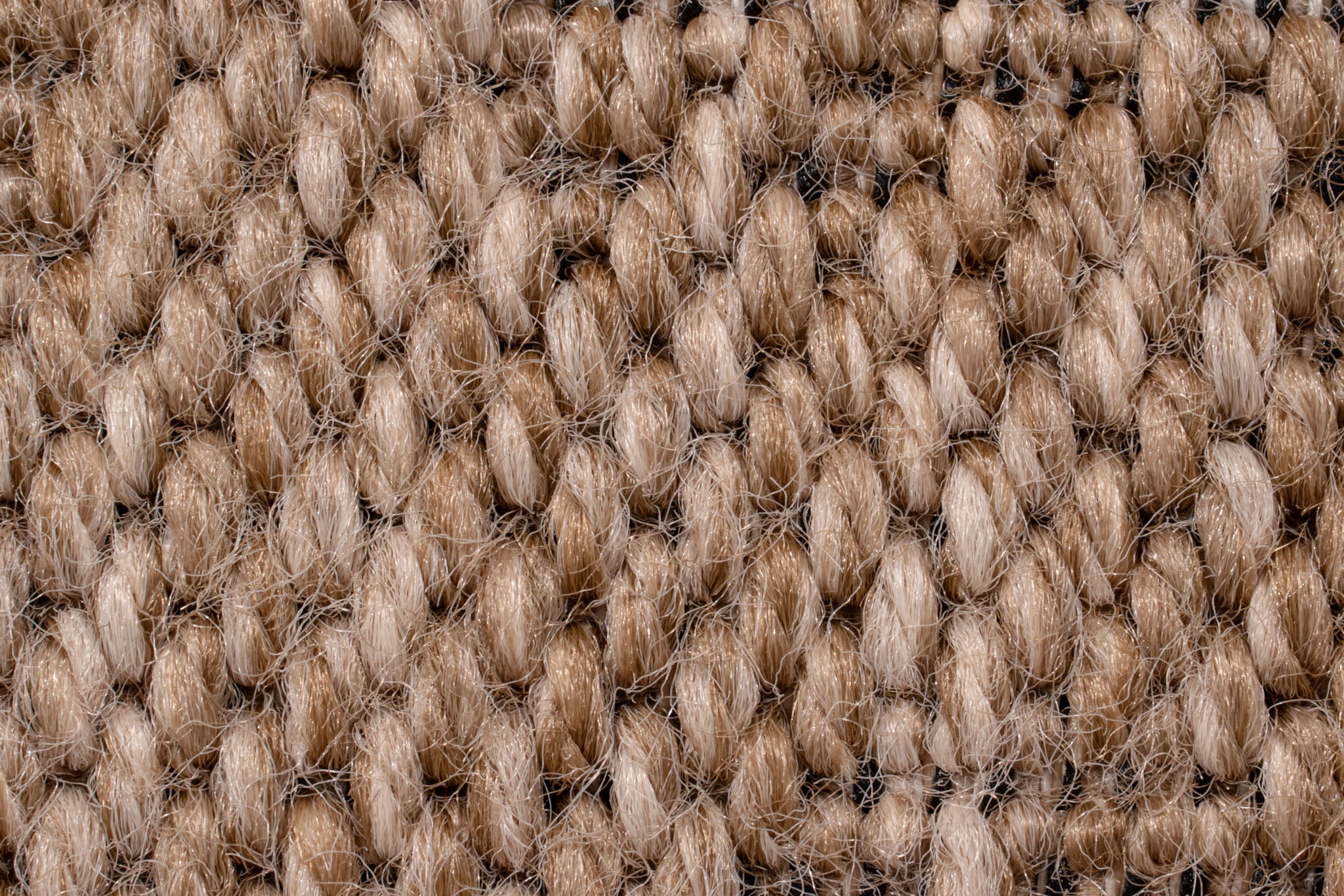 Tapis rustique avec motif noir : PAL9491NOI PALMA