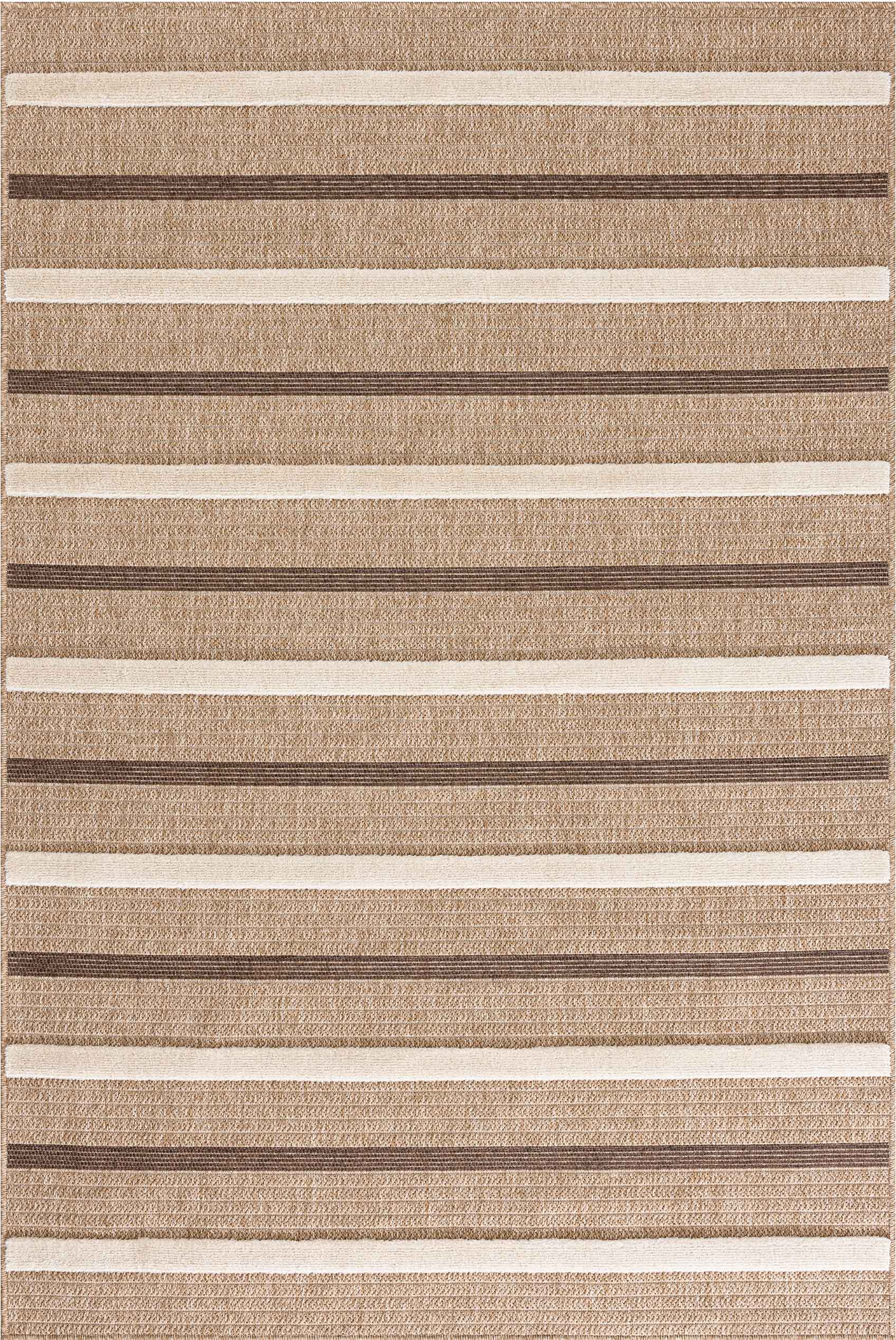 Tapis aspect jute - Palma - Motif de zèbre PALMA