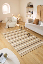 Tapis aspect jute - Palma - Motif de zèbre PALMA