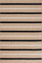 Tapis aspect jute - Palma - Motif bordure damier (Copie) PALMA