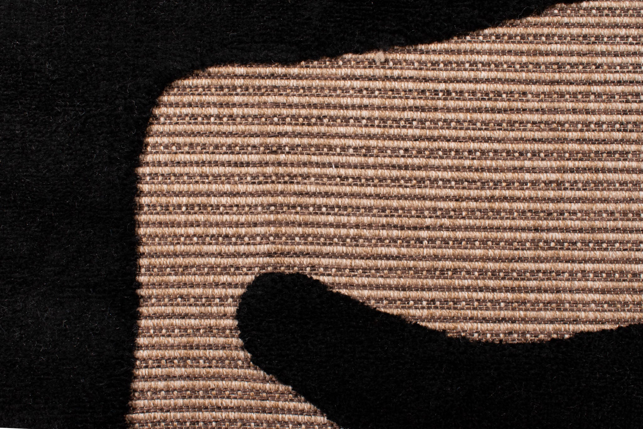 Tapis Palma 9493 noir : PAL9493NOI PALMA