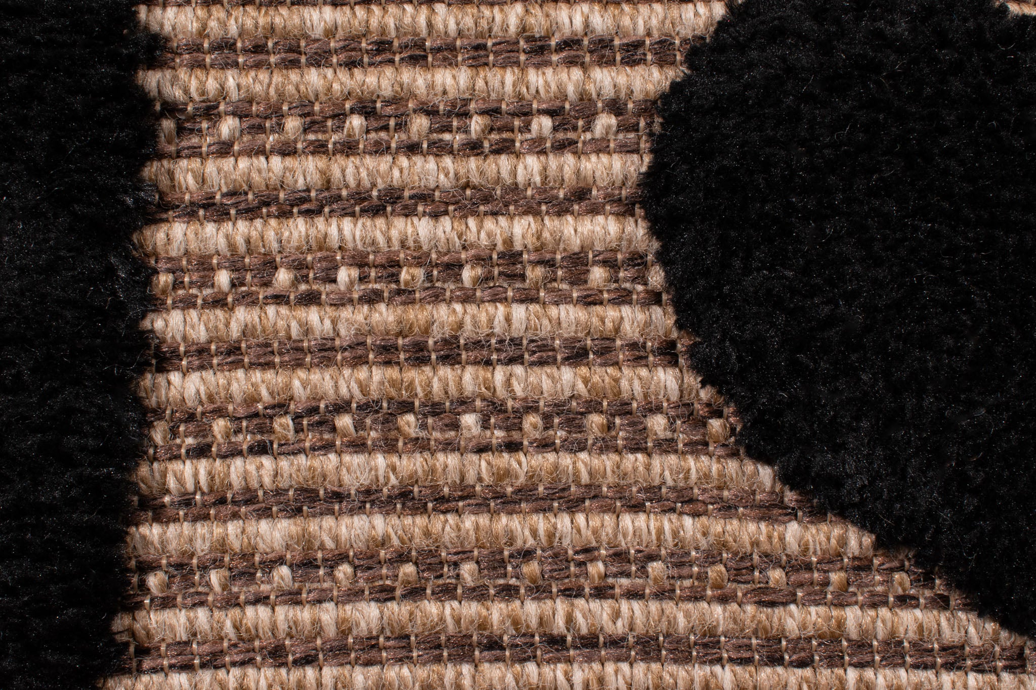 Tapis Palma 9493 noir : PAL9493NOI PALMA