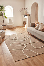 Tapis Palma 9494 blanc : PAL9494BLA PALMA