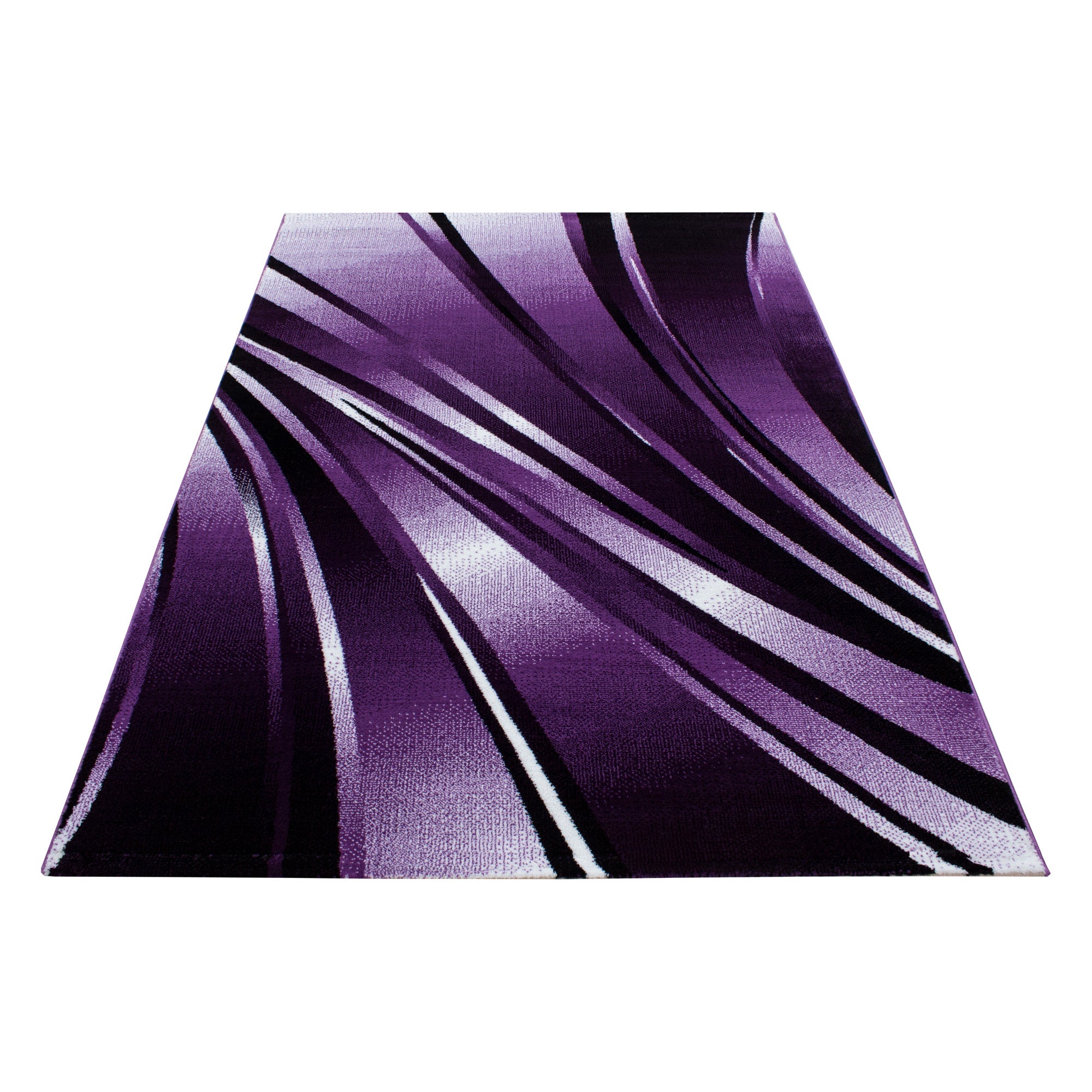 PARMA - Tapis à poils ras à motif graphique violet - PAR9210LIL PARMA