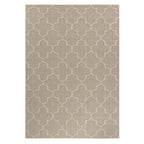 PATARA - Tapis intérieur/extérieur motif baroque beige - PAT4951BEI PATARA